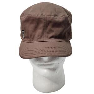 Vintage Volcum Scout Army Style Hat Cap Brown Size Large 216VP 29745/16